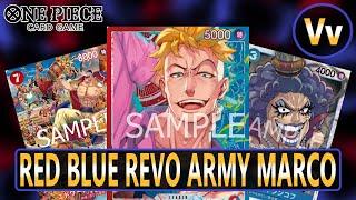 One Piece TCG: Red/Blue Marco Revo Army Deck - This Deck Was Much Better Than I Thought it Would Be