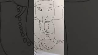 Ganpati bappa drawing # MSP SKETCHER