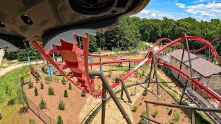 The Big Bad Wolf: The Wolf’s Revenge [4K] Front Seat POV - Busch Gardens Williamsburg