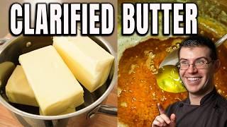 Perfect Clarified Butter Every Time! Pro Chef Makes