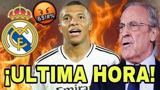 ¡TERREMOTO EN MADRID! ¡MBAPPE FUERA DEL REAL MADRID! ¡FLORENTINO TOMA LA DECISION!