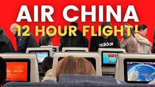 12 Hours Air China Economy Class Flight Review | Full experience on Airline Air China