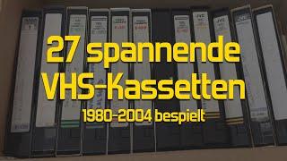 ReFind #040 - VHS Kassetten von 1980-2004!