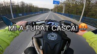 MI-A FURAT CASCA! | MOTOVLOG