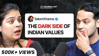 Cheating Culture, Modern Dating, Patriarchy & Feminism - Saloni Khanna | FO 234 Raj Shamani