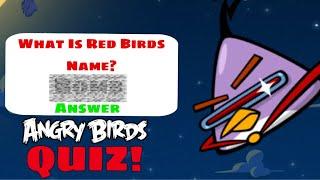 I Tried AWFUL Angry Birds Quizzes