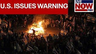 BREAKING: U.S. issues warning ahead of worldwide protest