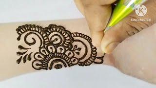 New stylish front hand mehndi design/Easy mehndi simple mehndi/Mehndi ka design/Mehndi/Latest mehndi