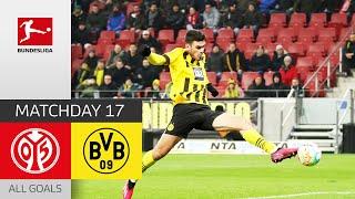 Reyna with Lucky Punch | 1. FSV Mainz 05 - Dortmund 1-2 | Highlights | Matchday 17 – 2022/23