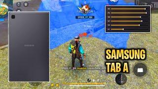 Samsung Tab A HUD + DPI + Sensi +Sensibilidade [Samsung Tab FreeFire Highlights]