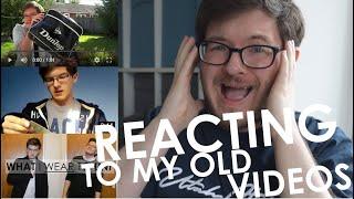 REACTING TO MY OLD VIDEOS