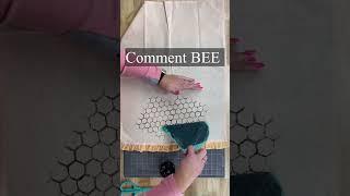 Beehive Dish Towel DIY