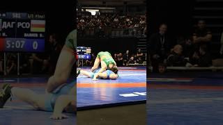 Кадиев - Валиев. Супер атака Кадиева. Чемпионат России по вольной борьбе. #вольнаяборьба #борьба