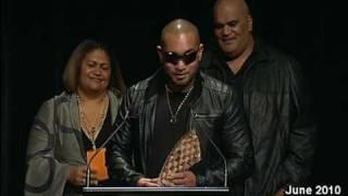 Luap winner of the Phillip Fuemana Award at the 2010 S3 Pacific Music Awards