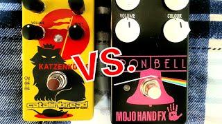 Catalinbread Katzenkönig VS. MojoHand FX Iron Bell