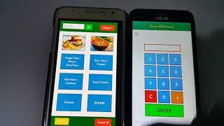 Admire POS - Ordering from Waiter's Smartphone or Tablet