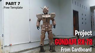 [TUTORIAL] How I Made Gundam RX78 From Cardboard