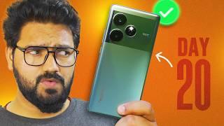 realme GT6 || 20 Days review with pros & cons