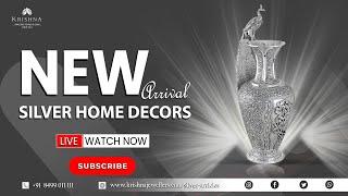 Silver Home Decors Collections 2022 | Silver 92.5 Purity | Krishna House Of Silver