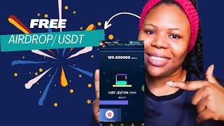 Earn Free USDT From This New Airdrop Platform/ Do This Now