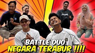 BATTLE DUO NAMA NEGARA VERSI TERABUR !!! BOSS TAPAU TALENT BARU...