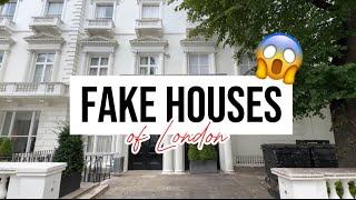 Did you know there are FAKE HOUSES in London?