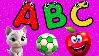 ABC Song for Toddlers | A For Apple Alphabet Song  | Fun Educational Video