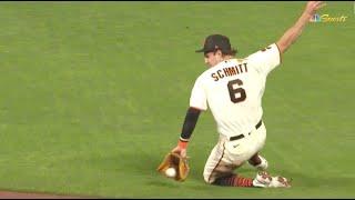 Casey Schmitt: Flashing Leather & Throwing Missles(Infield Highlights)