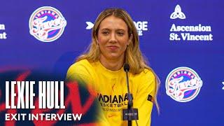 Lexie Hull 2024 Exit Interview | Indiana Fever