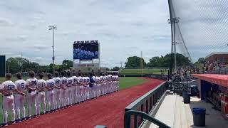 2021 May 16 Florida Gators Baseball vs Georgia at Florida Ballpark National Anthem