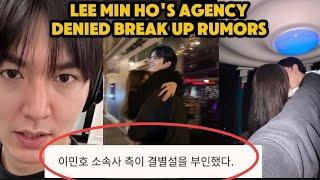 LEE MIN HO'S AGENCY DENIED BREAK UP RUMORS WITH KIM GO EUN!