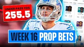 Top 10 NFL Week 16 Player Prop Bets, Picks and Predictions (2024)