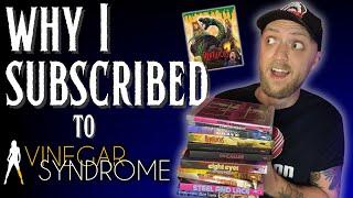 CULT MOVIE HAUL + Why I Subscribed to VINEGAR SYNDROME