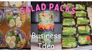 #salad packs business ideas