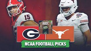 Georgia vs Texas BEST BETS! SEC Championship Picks & Predictions | BBOC