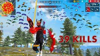 39 Kills  Grandmaster Hard Lobby | Solo Vs Squad Full Gameplay | Garena Free Fire