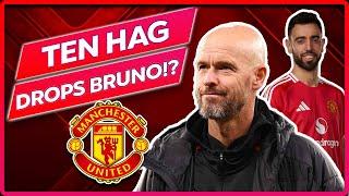  TEN HAG TO DROP BRUNO FERNANDES!! as boss SLAMS pundit over rashford!!