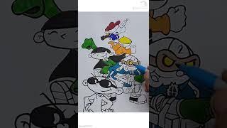 Drawing Kids Next Door #funnyvideo #funny #fun #art #drawing