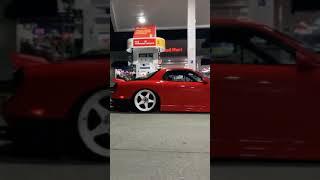 RED MAZDA RX7