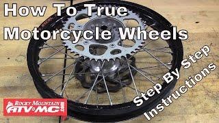 How To True a Motorcycle Wheel | Rocky Mountain ATV/MC