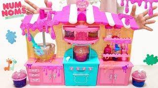 スライム まぜまぜマシーン キラキラスライム / Num Noms Snackables Silly Shakes Maker Playset