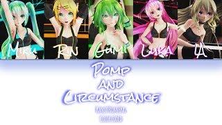 Umetora ft. DIVINE DIVA - Pomp and Circumstance LYRICS (Color Coded Kanji/Rom/Eng)