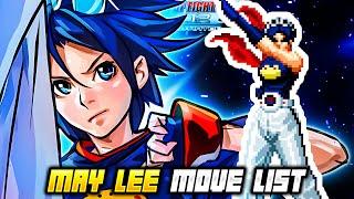 MAY LEE MOVE LIST - The King of Fighters 2002 Unlimited Match (KOF2002)