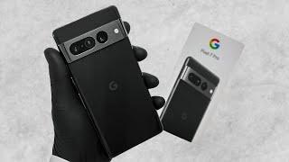 Pure ASMR Unboxing - Google Pixel 7 Pro Obsidian (Black) + Gameplay!