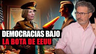 Democracias vigiladas por EEUU: zanahoria o garrote. Augusto Zamora. Geopolitica