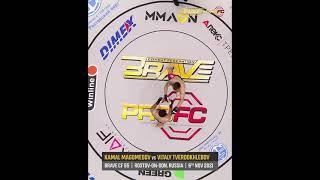 Kamal Magomedov  Vitaly Tverdokhlebov @ #BRAVECF55 #MMA #ko #grappling #boxing #wrestling #sambo