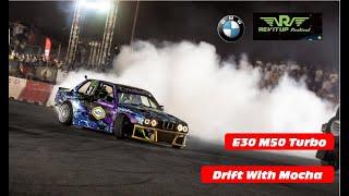 BMW E30 Drift M50 Turbo - دريفت احمد فراج الجوله الاولي ريف ات اب مصر