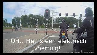 Optrekken tegen een EV