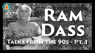 Ram Dass - Cracking the Egg | 90s Pt.1 | [Black Screen / No Music / Full Lecture]