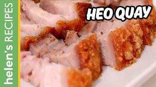 How to make CRISPY ROAST PORK - Thịt heo quay | Helen's Recipes